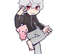 イラスト作成します 動画用の立ち絵やSNSアイコンなどにオススメ！ イメージ2