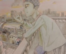 味わいのある手描きイラスト作成します ウェルカムボード、似顔絵、インテリア等用途に合ったイラスト イメージ4