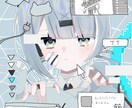 1枚絵～TRPG等の立ち絵など！イラスト制作します 可愛くて心惹かれる絵が好きな方へ イメージ3