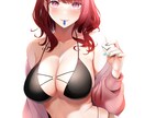 Live2D用パーツ分け対応！美少女キャラ描きます Vtuber立ち絵・アイコン・ヘッダーなど イメージ1