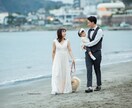 逗子葉山鎌倉フォトウエディング撮影します 衣装1点＋ヘアメイク付き＋海ロケーション　プレミアムプラン イメージ2