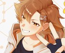 魅力的なキャラクターイラストを制作します 動画、アイコン、ヘッダー、グッズなど！ イメージ1