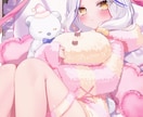 活動者様向け！萌えるキャライラスト制作致します キービジュアルイラスト等全般お任せください！ イメージ6