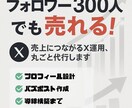 成果にこだわるX（Twitter）運用の代行します 濃いフォロワーを増やして売上につなげる”X運用をプロの力で！ イメージ1