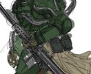 アイコン等に使えるイラスト制作します SNS等のアイコンなどにお使いできるものを描きます。 イメージ6