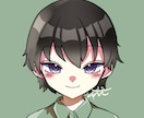 線対称の綺麗なアイコン描きます 可愛いポップな絵柄で綺麗な線対称なイラスト イメージ4