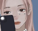 クールで可愛い女の子描きます 配信やsnsアイコンに可愛い子を是非！！ イメージ5
