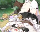 Vtuber様グッズ、サムネイルイラスト等描きます かわいらしい表情を描くのが得意です♪お気軽にご相談下さい イメージ3