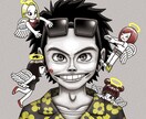 限定価格中！クセ強なキャライラスト描きます ストリート感あるキャラを、あなたの世界観に合わせて描きます。 イメージ7