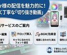 Vtuber・Youtube動画編集します アーカイブ丸投げOK！見どころから選定します イメージ1