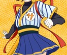 女の子キャラを描きます オリジナルキャラや既存キャラの女の子イラストをお届け！ イメージ3
