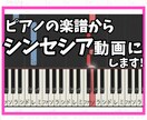 シンセシア（Synthesia）動画を作成します ゲーム感覚で楽しく◎あなただけのSynthesia動画♪ イメージ1