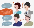 ビジネスに！動きのある絵であなたの内面を表現します 意欲、活発さ、親身な姿勢などあなたの内面を演出するアイコン イメージ1