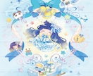 絵本のようなゆるふわSDイラストを制作致します 温もりある柔らかなテイストで彩りを添えるお手伝いを！ イメージ8