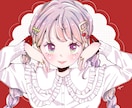 可愛い女の子イラスト作成します キラキラかわいい女の子が得意です！♡ イメージ3