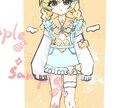 SNSアイコンや立ち絵、イラストを制作します ​丁寧なヒアリングで、魅力的なキャラクターを描き上げます イメージ1