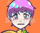 明るくてポップなアイコンを低コストでお描きします ☆最短1日！！迅速に制作致します！☆ イメージ4