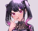 SNS用のアイコンお描き致します 女の子、男の子のイラストお描きします！最短翌日可！ イメージ1