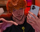 厚塗りで魅力的なイラストをお描きします 厚塗りが得意です。不穏な雰囲気、ポップなかわいいイラストまで イメージ3