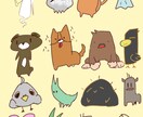 アイコンなどのイラストを描きます チビキャラや等身キャラクター、サムネイルなどお描きします イメージ7