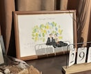 ウェルカムボード・結婚証明書を描きます ”その人らしさ”を大切にウェディングイラストを描きます イメージ7