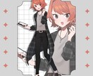 TRPGにおすすめの立ち絵をお描きします 頭からつま先まで！全身立ち絵5000円ぽっきり！ イメージ5