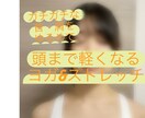 ガチガチ首・肩をゆるめて頭まで軽くします パソコンやスマホで首・肩が重い、詰まる、力が抜けない…を解決 イメージ1