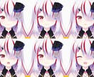 Live2D用イラスト制作からモデリング迄致します 商用可！キラキラした瞳がポイント☆Vtuberデビューに！ イメージ5