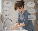 確認行為やめられない方、一緒にお話しお伺いします 手を洗うのが止められない等、確認行為にお悩みの方、傾聴します イメージ1