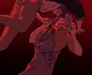 最低価格2千円から！ダイナミックな構図で描きます ダイナミックでストーリーを感じる「OC/うちの子｣どうですか イメージ3