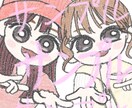可愛いゆるふわなイラスト･アイコン描きます アイコンやプレゼントに！キャラや人物を可愛く描きます♪ イメージ3
