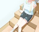 アニメ調のイラストを作成します 可愛い女の子のアイコンを描きます イメージ3
