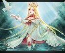 オリジナル・二次創作イラスト制作いたします 透明感のある女性・中性キャラクターのイラスト イメージ3
