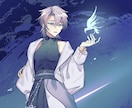 商用可￤アイコン￤立ち絵￤キャラデザ承ります 透明感ある絵柄￤立ち絵、一枚絵、アイコン等￤最速納品24時間 イメージ4