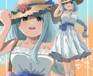 商用利用◯高品質なイラストをお届けします キャラデザから一枚絵まで！IRIAMやVTuberなどに イメージ4