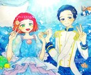 あったか綺麗な目を引く1枚絵！要望に応じて描きます あなたの「魅せたい部分」を描き出します。 イメージ3