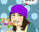 ポップな似顔絵イラスト描きます バストアップ、全身、カップル、コラージュ等、相談OK。 イメージ1