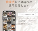 飲食店のInstagramの運用代行します 3枠のみ解放中！ 30日お試しのミニマムプラン！ イメージ1