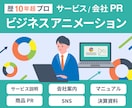 プロのデザインでPR/広告/販促動画を制作します 広告アニメーション動画を、シナリオから完成までまるごと対応！ イメージ1