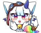 かっこかわいいデフォルメケモノイラスト描きます 3~5等身のデフォルメケモノイラスト描きます✨ イメージ1
