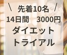 14日間生活習慣を変えるサポートをします 痩せる為には生活習慣を変えるしかない！ イメージ1