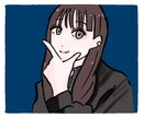 似顔絵かきます ゆるふわなかわいい似顔絵が得意です イメージ2