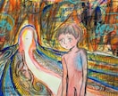 商用◎個人利用◎アナログイラストの制作します 原画のお届けもデータのお届けもできます☆ イメージ5