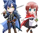 かわいいミニキャラ作ります アイコンやグッズ、動画配信に！似顔絵もできます！！ イメージ3