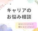 仕事や人生の悩み・モヤモヤをじっくり聴きます キャリアコンサルタントが一緒に悩みに向き合います イメージ1