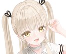 配信活動・SNS利用等 一枚絵イラスト制作承ります 配信・歌ってみたなど、 用途に合わせた1枚絵を制作します！ イメージ3
