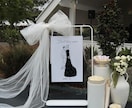 シンプルでオシャレなウェルカムボード描きます お写真からイラストを描きます♫ イメージ2