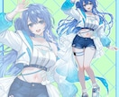 TRPG/Live2D 立ち絵お描きします 理想のイラストに仕上げてみせます！ イメージ3