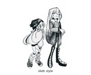 キャラクターイラスト描きます リテイクなし・おまかせ・個性的 イメージ1