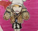 先方の理想、お求めの絵を提供していきます 絵で皆が笑顔になれるといいです！完全独学です イメージ1